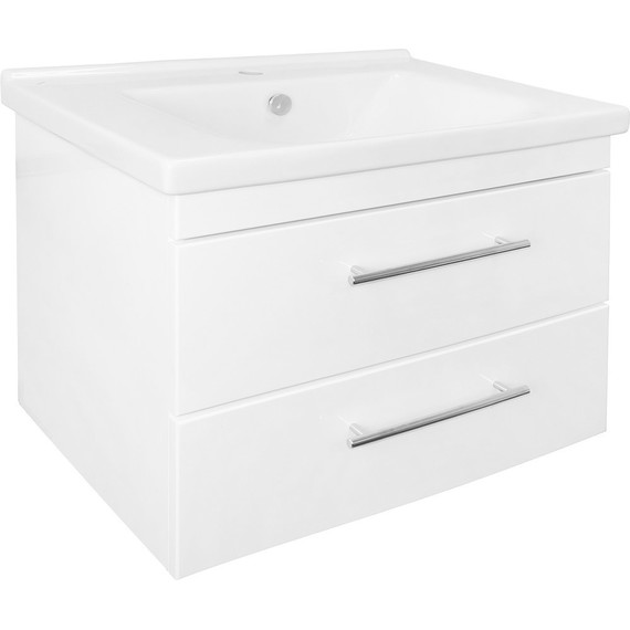 Тумба подвесная с раковиной Loranto Karina 70/2 см CS00086521 (раковина Миранда 70) - 4 Тумба подвесная с раковиной Loranto Karina 70/2 см CS00086521 (раковина Миранда 70) фото 4