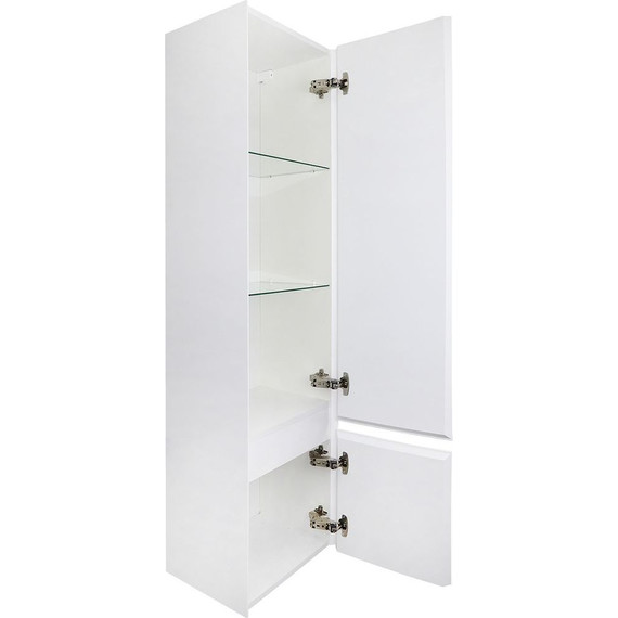 Пенал подвесной Azario Velluto 40 см CS00088605, белый матовый фото 4