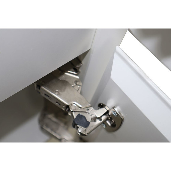 Пенал подвесной Azario Velluto 40 см CS00088605, белый матовый фото 7