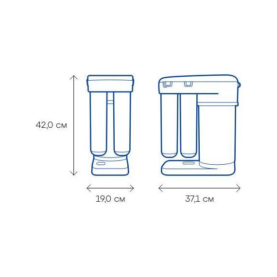 Фильтр обратного осмоса Аквафор Морион DWM-101S (с краном) - 9 Фильтр обратного осмоса Аквафор Морион DWM-101S (с краном) фото 9