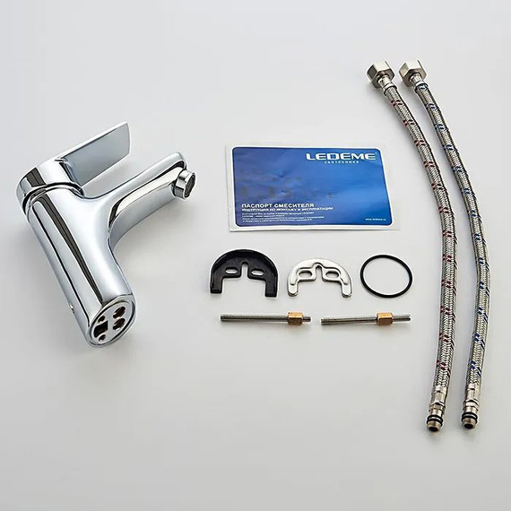 Смеситель для раковины Ledeme L1040 фото 10