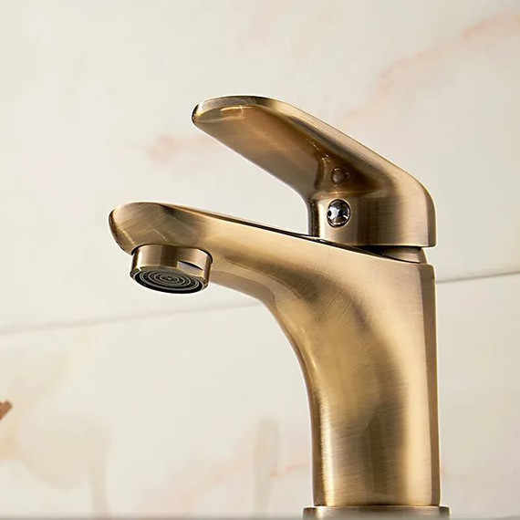 Смеситель для раковины Ledeme L1048C, бронза - 9 Смеситель для раковины Ledeme L1048C, бронза фото 9