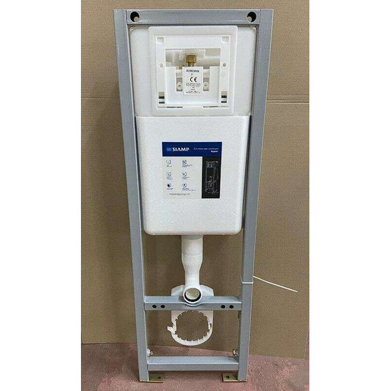 Инсталляция для унитаза Siamp BCM 536 Aqua+ 10011945 (кнопка смыва приобретается отдельно) фото 3