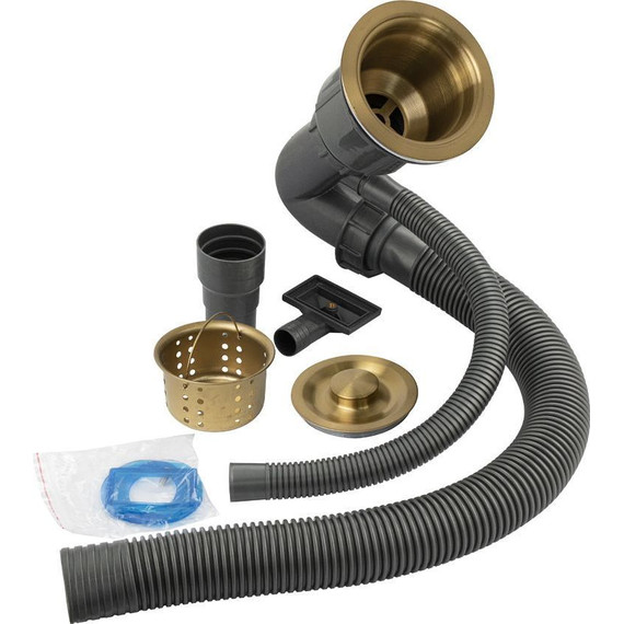 Кухонная мойка GFfrank 60502Z 0.8 мм, золото фото 4