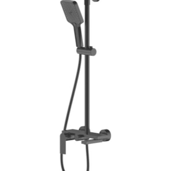 Душевая стойка Belz B24678-7, чёрный матовый фото 3