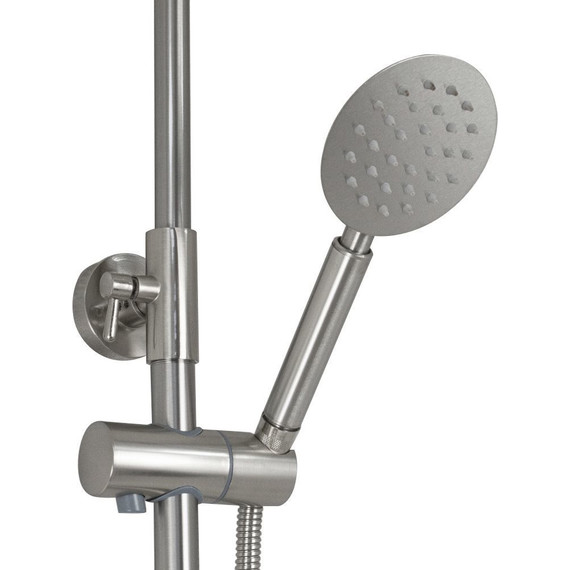 Душевая стойка Brimix 3085, сатин фото 7