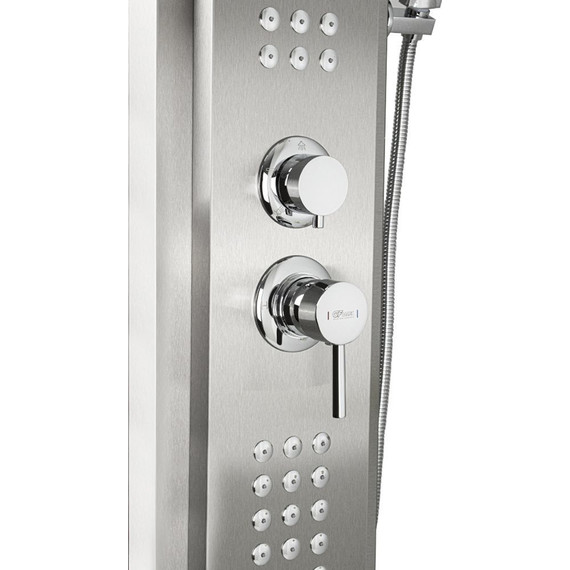 Гидромассажная панель GFmark 5512, сатин фото 5