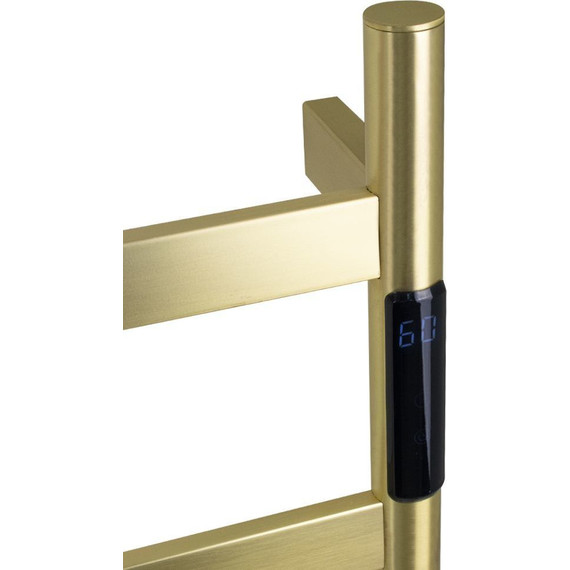 Полотенцесушитель электрический Kraftte П4 450x500 мм 44041, бронза фото 4