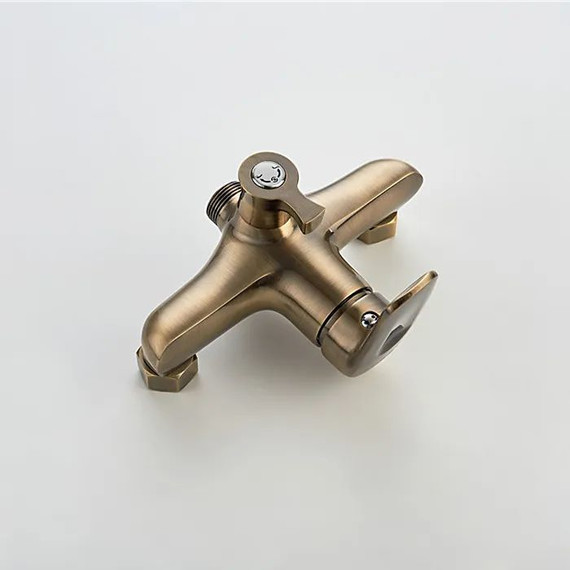 Смеситель для ванны Ledeme L2248C с душевым гарнитуром, бронза - 2 Смеситель для ванны Ledeme L2248C с душевым гарнитуром, бронза фото 2