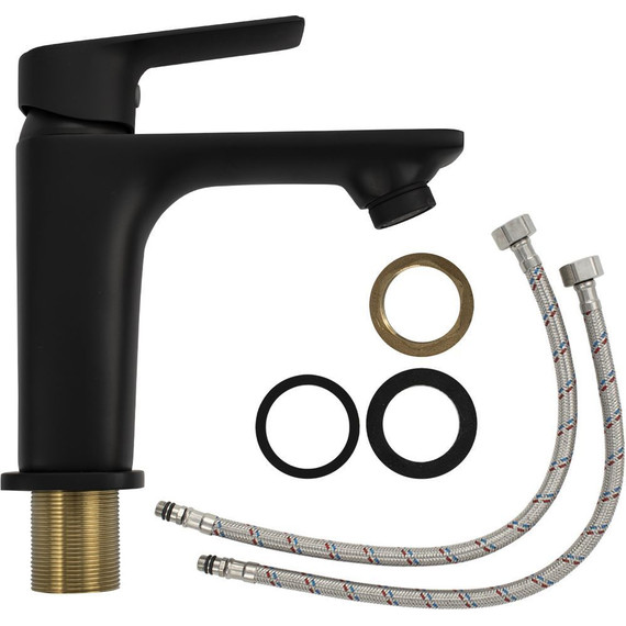 Смеситель для раковины Magnus 8404, чёрный - 4 Смеситель для раковины Magnus 8404, чёрный фото 4