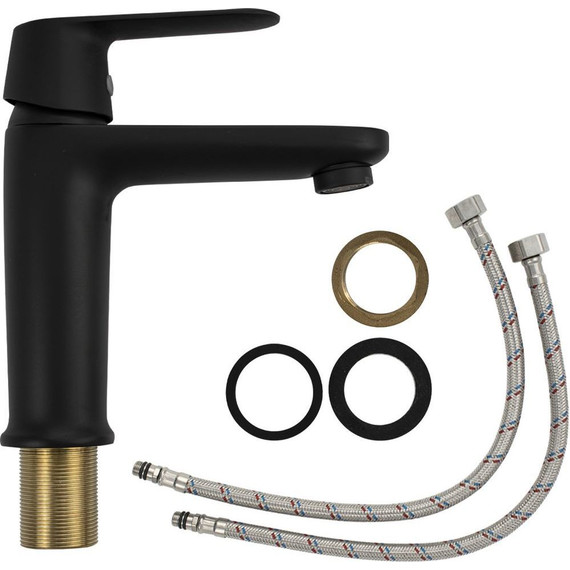 Смеситель для раковины Magnus 8405, чёрный фото 4