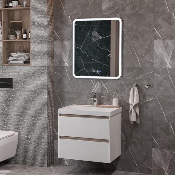 Зеркало Mirsant Harmony 60 см фото 3