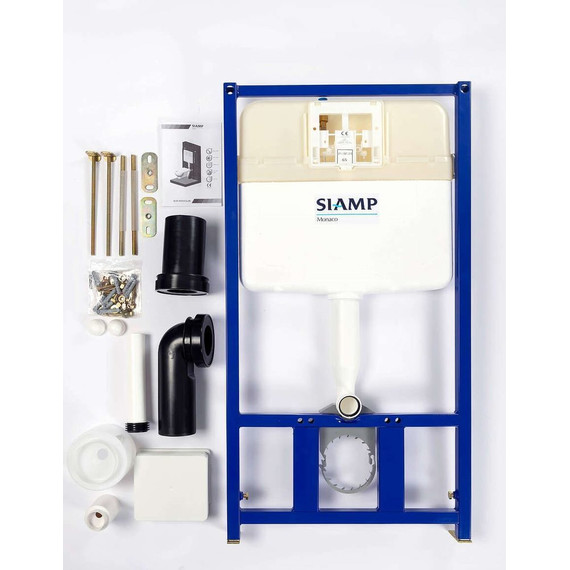 Инсталляция для унитаза Siamp Intraslim 10014228 (кнопка смыва приобретается отдельно) фото 