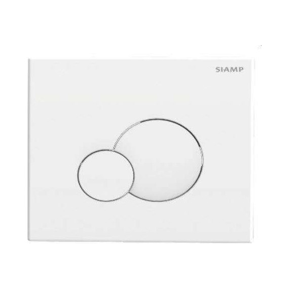 Кнопка смыва Siamp Globe 31184410, белый фото 
