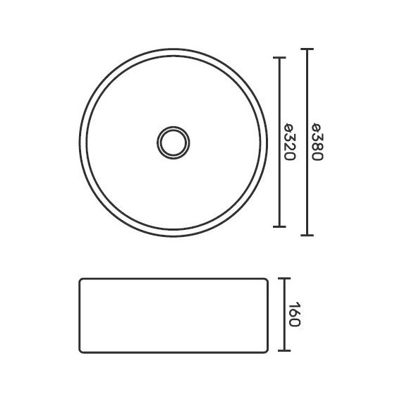 Раковина-чаша Fabia Profi 38 см 383812M (материал нержавеющая сталь) медь фото 7