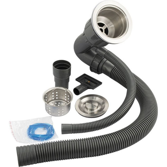 Кухонная мойка Fabia Profi 445423 0.8 мм, сатин фото 3