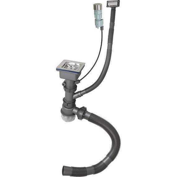 Кухонная мойка Frank Profi 9502 1 мм, чёрное стекло фото 2