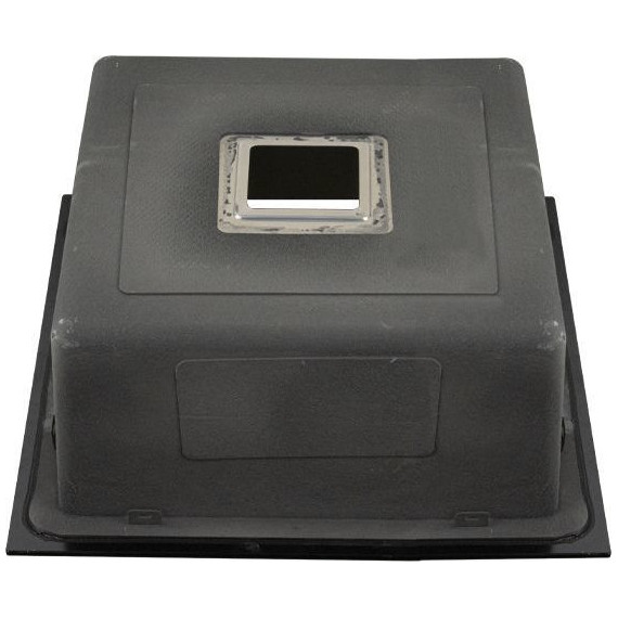 Кухонная мойка Frank Profi 9502 1 мм, чёрное стекло фото 7