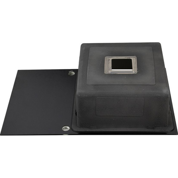 Кухонная мойка Frank Profi 9503 1 мм, чёрное стекло фото 5