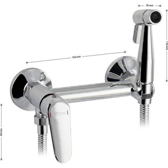 Набор для гигиенического душа GFmark 2166 - 5 Набор для гигиенического душа GFmark 2166 фото 5