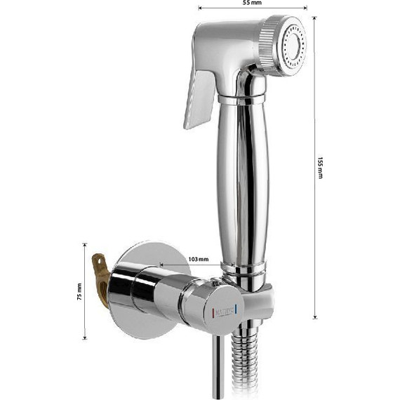 Набор для гигиенического душа Magnus 2060 - 6 Набор для гигиенического душа Magnus 2060 фото 6