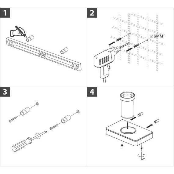 Стакан для зубных щеток Lemark Glass line 9732036, чёрный матовый/чёрное стекло - 4 Стакан для зубных щеток Lemark Glass line 9732036, чёрный матовый/чёрное стекло фото 4