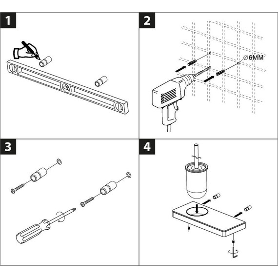 Ёршик для унитаза Lemark Glass line 9761031, хром/белое стекло - 4 Ёршик для унитаза Lemark Glass line 9761031, хром/белое стекло фото 4