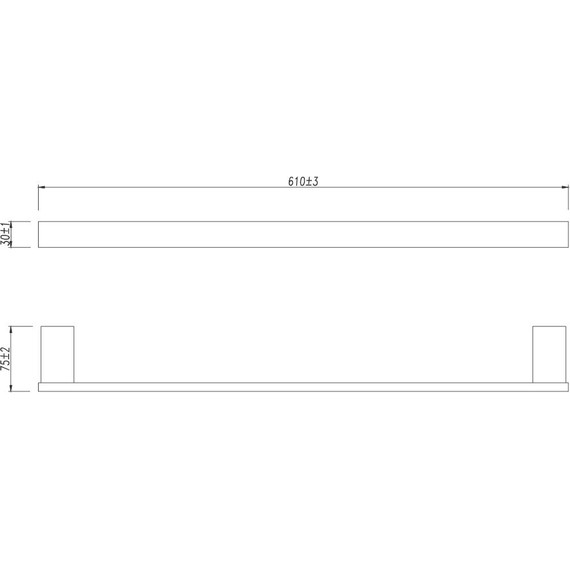 Полотенцедержатель Lemark Smooth line 9781022 - 3 Полотенцедержатель Lemark Smooth line 9781022 фото 3
