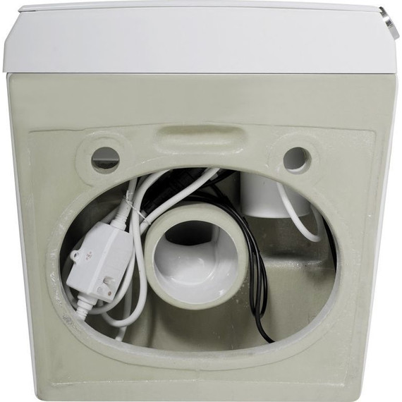 Электронный импульсный унитаз-биде Abber Bequem AC1119S с крышкой микролифт фото 9