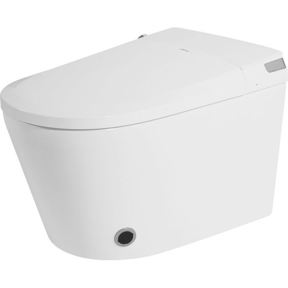 Электронный импульсный унитаз-биде Abber Bequem AC1119S с крышкой микролифт фото 2