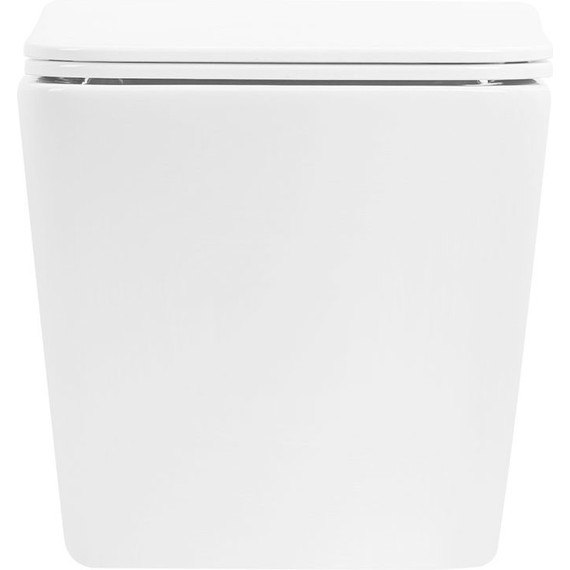 Унитаз подвесной безободковый Abber Rechteck AC1201T с тонкой крышкой микролифт (Система смыва торнадо) - 7 Унитаз подвесной безободковый Abber Rechteck AC1201T с тонкой крышкой микролифт (Система смыва торнадо) фото 7