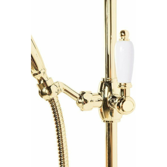 Душевой гарнитур Cezares CZR-U-S-03/24-Bi, золото фото 3