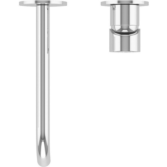 Смеситель для раковины настенный Cezares LEAF-BLI2-L-01-W0, Цвет производителя: хром фото 6