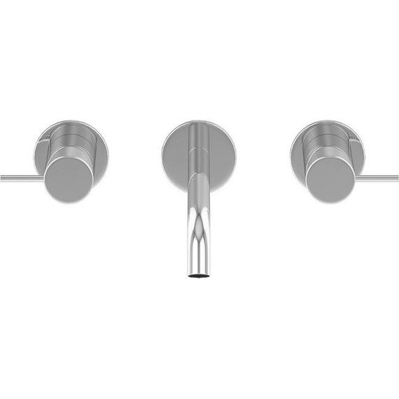 Смеситель для раковины настенный Cezares LEAF-BLI3L-L-01-W0 фото 3