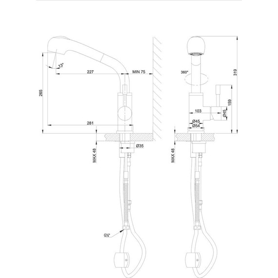 Смеситель для кухни Lemark Expert LM5076S фото 2