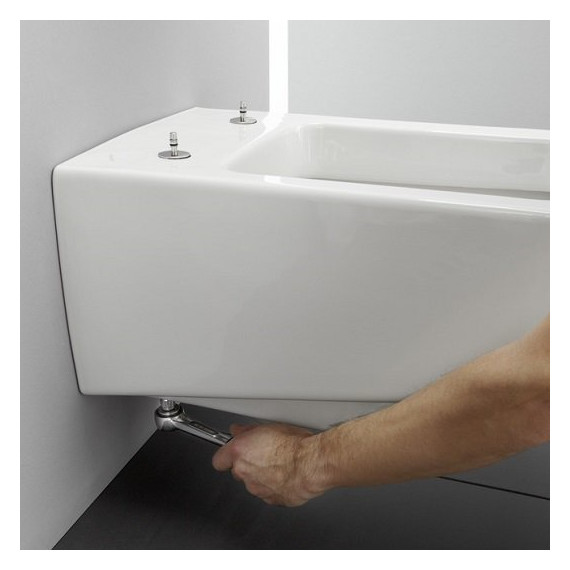 Унитаз подвесной безободковый Laufen Pro S rimlless 8.2096.2.000.000.1 - 4 Унитаз подвесной безободковый Laufen Pro S rimlless 8.2096.2.000.000.1 фото 4