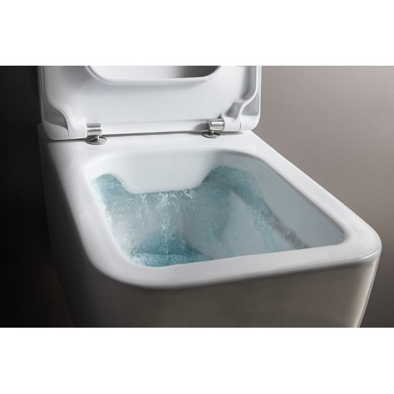 Унитаз подвесной безободковый Laufen Pro S rimlless 8.2096.2.000.000.1 - 5 Унитаз подвесной безободковый Laufen Pro S rimlless 8.2096.2.000.000.1 фото 5