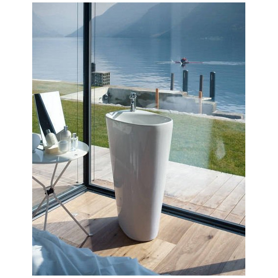 Раковина напольная LAUFEN Palomba 52,5 см 8.1180.4.000.104.1 фото 5