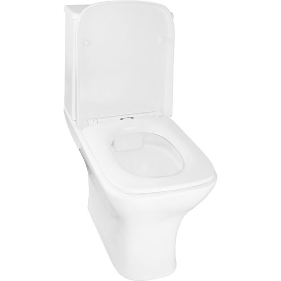 Унитаз-компакт безободковый Azario Nigel AZ-55 с крышкой микролифт - 3 Унитаз-компакт безободковый Azario Nigel AZ-55 с крышкой микролифт фото 3