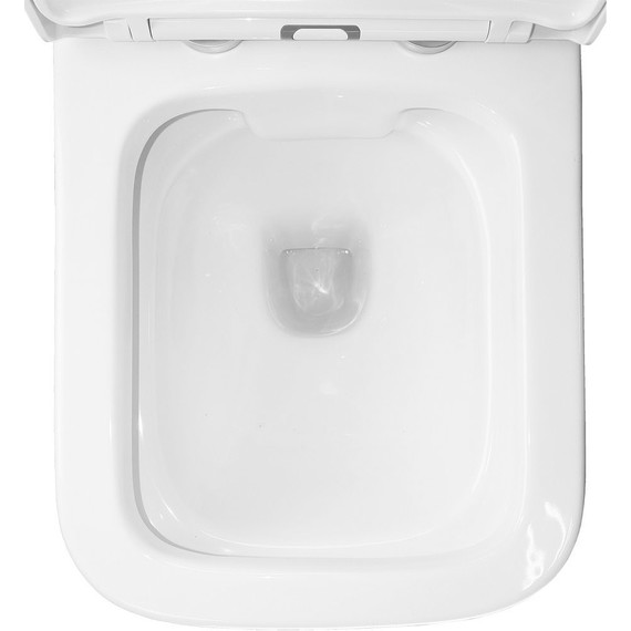 Унитаз-компакт безободковый Azario Nigel AZ-55 с крышкой микролифт - 5 Унитаз-компакт безободковый Azario Nigel AZ-55 с крышкой микролифт фото 5