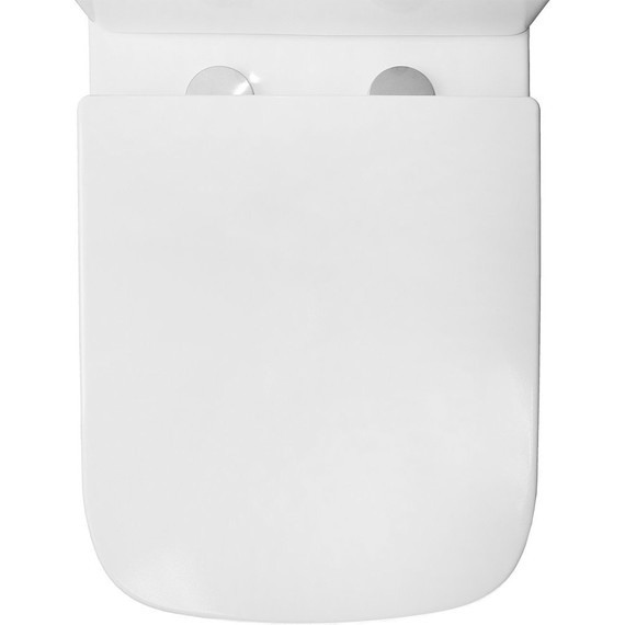 Унитаз-компакт безободковый Azario Nigel AZ-55 с крышкой микролифт - 6 Унитаз-компакт безободковый Azario Nigel AZ-55 с крышкой микролифт фото 6