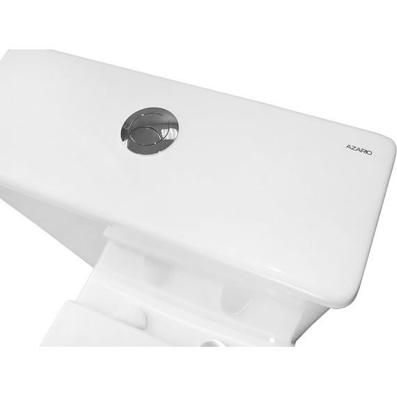 Унитаз-компакт безободковый Azario Nigel AZ-55 с крышкой микролифт - 7 Унитаз-компакт безободковый Azario Nigel AZ-55 с крышкой микролифт фото 7