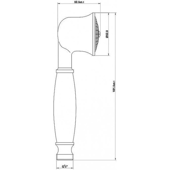 Ручной душ Cezares CZR-D1FC2-01-M фото 2