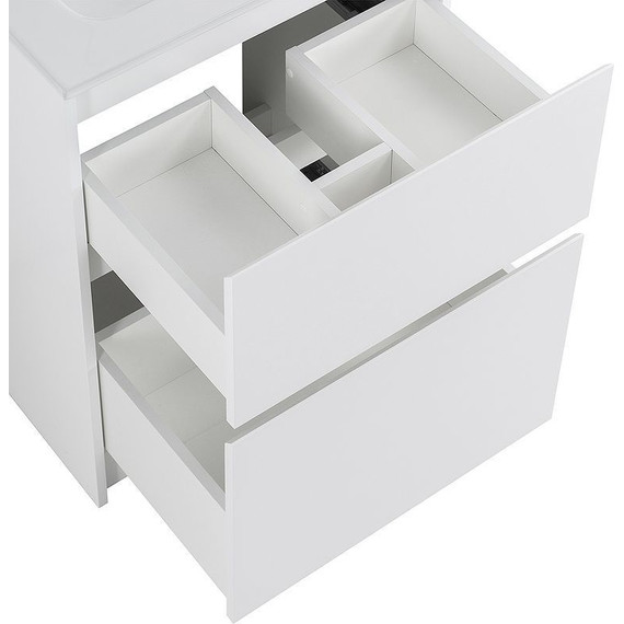 Тумба напольная с раковиной Cezares 60 см KRAFT-600-2C-PIA-BO (раковина BB600ETL) bianco opaco - 11 Тумба напольная с раковиной Cezares 60 см KRAFT-600-2C-PIA-BO (раковина BB600ETL) bianco opaco фото 11