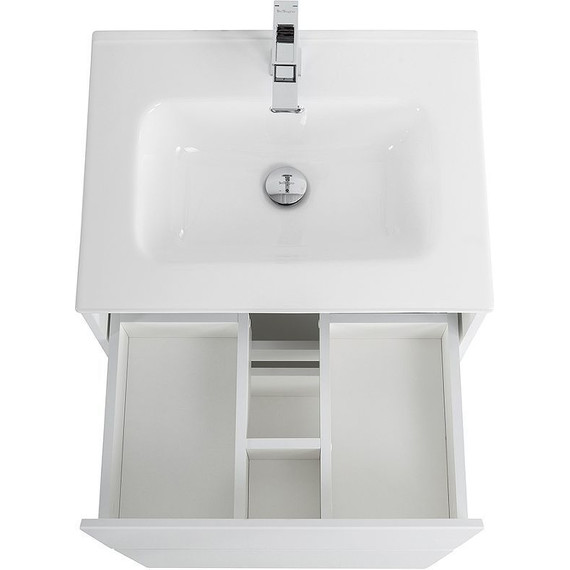 Тумба напольная с раковиной Cezares 60 см KRAFT-600-2C-PIA-BO (раковина BB600ETL) bianco opaco - 13 Тумба напольная с раковиной Cezares 60 см KRAFT-600-2C-PIA-BO (раковина BB600ETL) bianco opaco фото 13