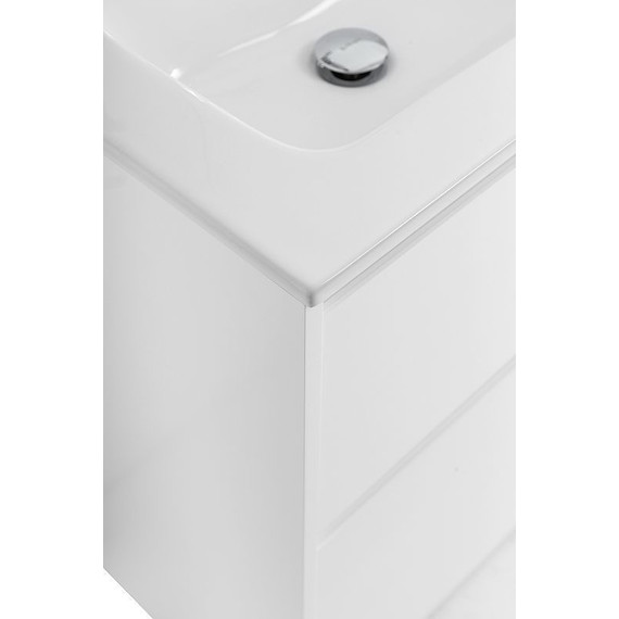 Тумба напольная с раковиной Cezares 60 см KRAFT-600-2C-PIA-BO (раковина BB600ETL) bianco opaco - 10 Тумба напольная с раковиной Cezares 60 см KRAFT-600-2C-PIA-BO (раковина BB600ETL) bianco opaco фото 10