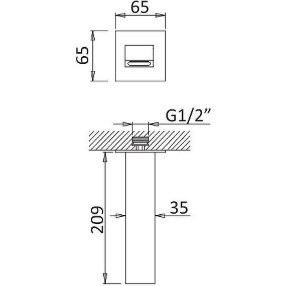 Излив для ванны Cezares PORTA-SC-SR, золото - 2 Излив для ванны Cezares PORTA-SC-SR, золото фото 2