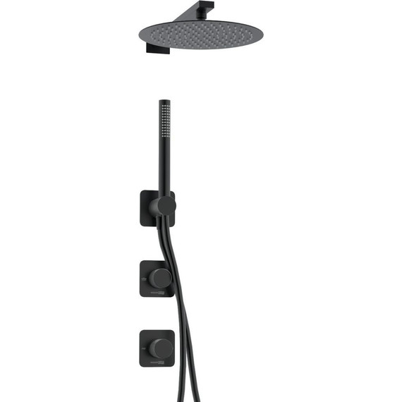 Душевая система для душа WasserKraft Fulda 5200 A5251.299.219.258.302.242.217, чёрный фото 3