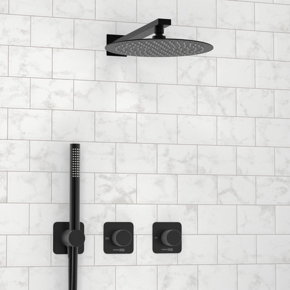 Душевая система для душа WasserKraft Fulda 5200 A5251.299.219.258.302.242.217, чёрный фото 4