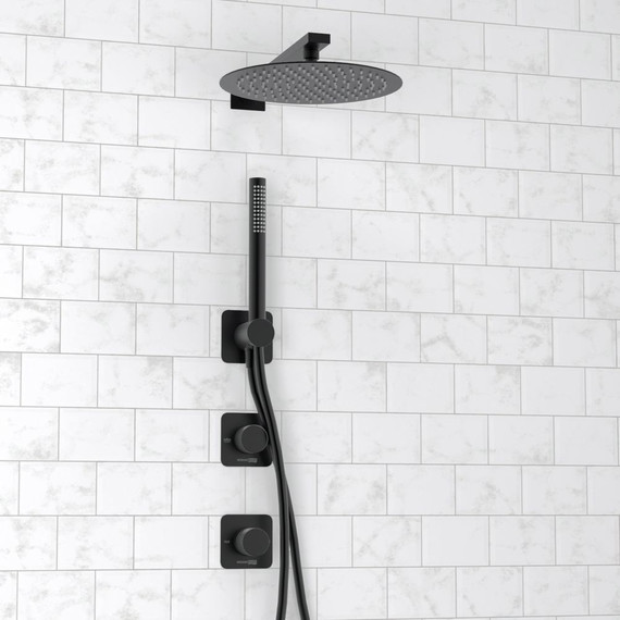 Душевая система для душа WasserKraft Fulda 5200 A5251.299.219.258.302.242.217, чёрный фото 5